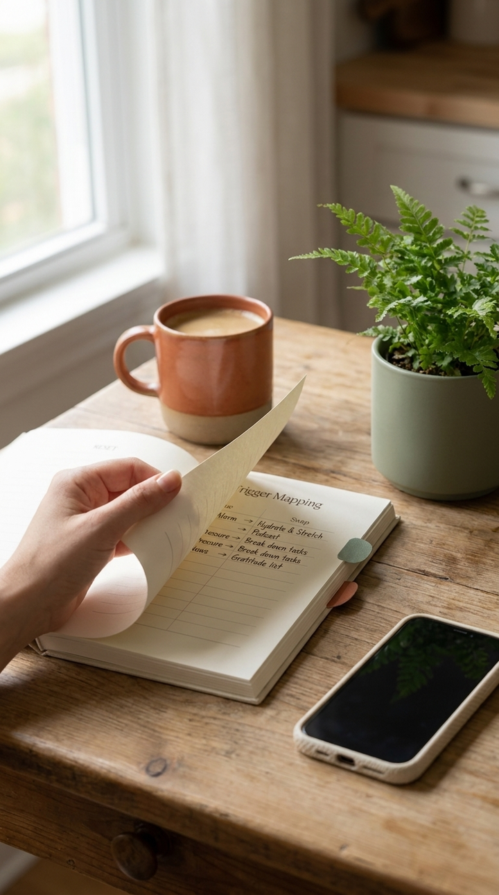 A slower morning, by design